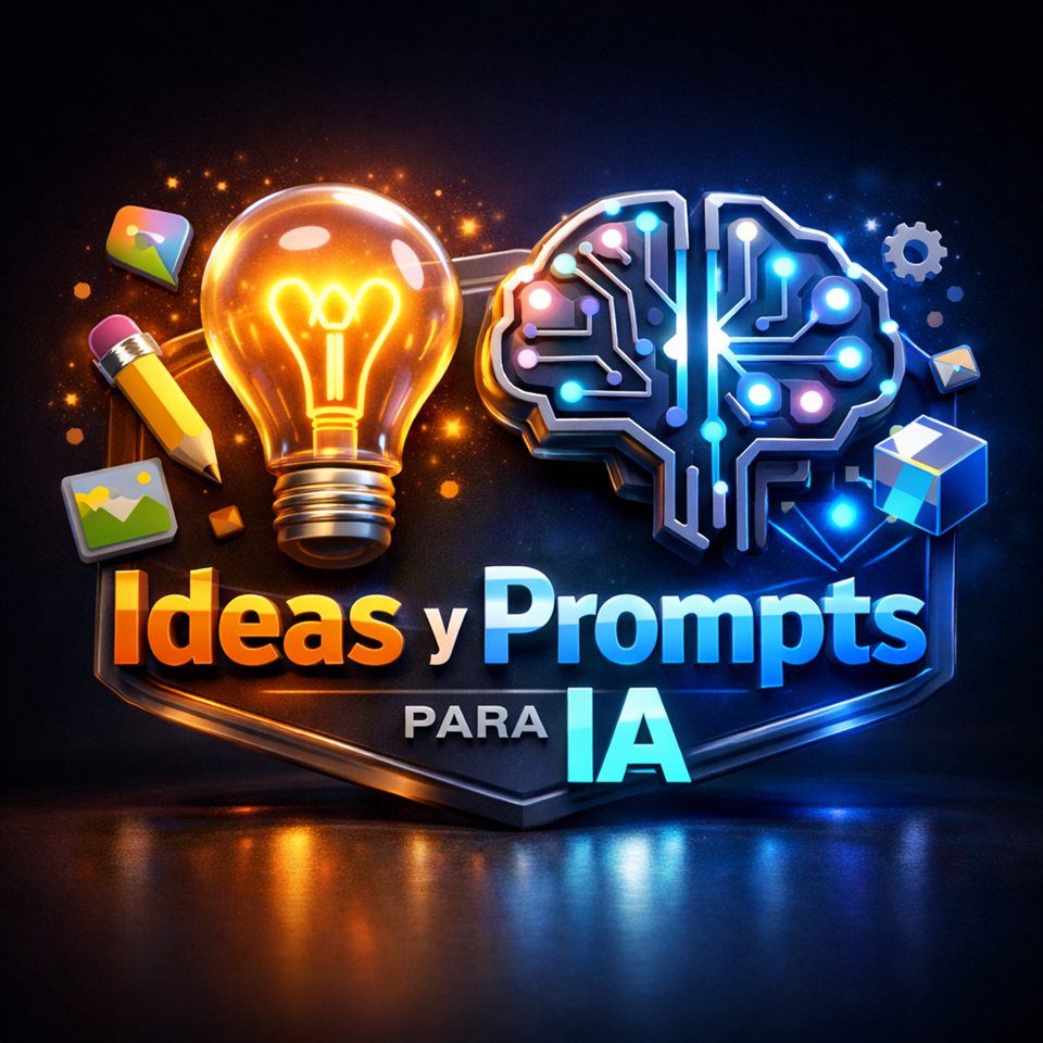 Identidad visual de Ideas y Prompts para IA